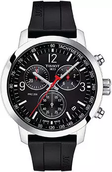 Швейцарские наручные мужские часы Tissot T114.417.17.057.00. Коллекция PRC 200
