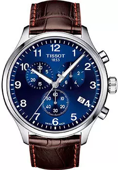Швейцарские наручные мужские часы Tissot T116.617.16.047.00. Коллекция Chrono XL
