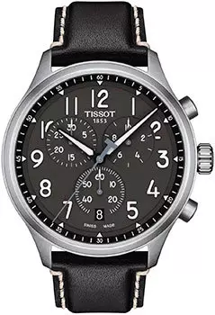 Швейцарские наручные мужские часы Tissot T116.617.16.062.00. Коллекция Chrono XL