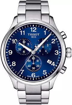 Швейцарские наручные мужские часы Tissot T116.617.11.047.01. Коллекция Chrono XL