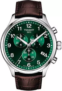 Швейцарские наручные мужские часы Tissot T116.617.16.092.00. Коллекция Chrono XL