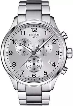 Швейцарские наручные мужские часы Tissot T116.617.11.037.00. Коллекция Chrono XL