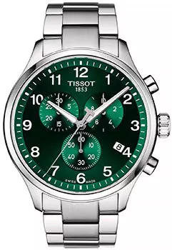 Швейцарские наручные мужские часы Tissot T116.617.11.092.00. Коллекция Chrono XL