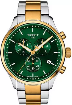 Швейцарские наручные мужские часы Tissot T116.617.22.091.00. Коллекция Chrono XL