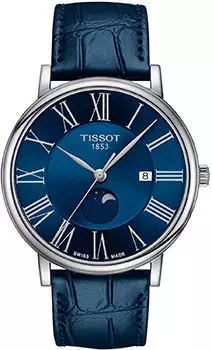 Швейцарские наручные мужские часы Tissot T122.423.16.043.00. Коллекция Carson Premium