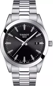 Швейцарские наручные мужские часы Tissot T127.410.11.051.00. Коллекция T Classic