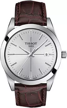 Швейцарские наручные мужские часы Tissot T127.410.16.031.01. Коллекция T Classic