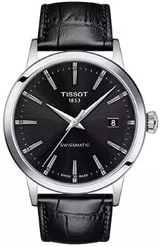 Швейцарские наручные мужские часы Tissot T129.407.16.051.00. Коллекция T Classic