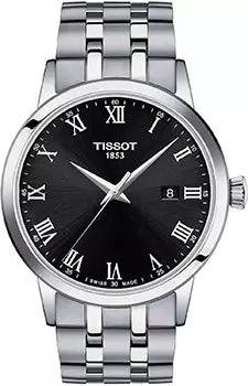 Швейцарские наручные мужские часы Tissot T129.410.11.053.00. Коллекция T Classic