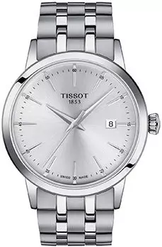 Швейцарские наручные мужские часы Tissot T129.410.11.031.00. Коллекция T Classic