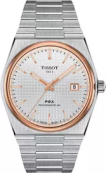 Швейцарские наручные мужские часы Tissot T137.407.21.031.00. Коллекция PRX