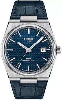 Швейцарские наручные мужские часы Tissot T137.407.16.041.00. Коллекция PRX