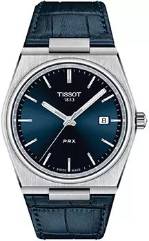 Швейцарские наручные мужские часы Tissot T137.410.16.041.00. Коллекция PRX