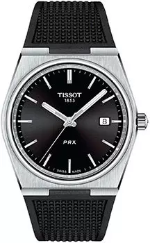 Швейцарские наручные мужские часы Tissot T137.410.17.051.00. Коллекция PRX