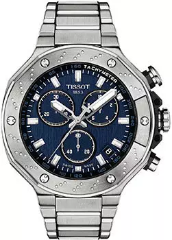 Швейцарские наручные мужские часы Tissot T141.417.11.041.00. Коллекция T-Race