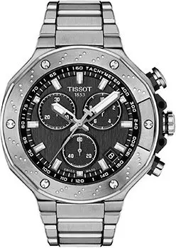 Швейцарские наручные мужские часы Tissot T141.417.11.051.01. Коллекция T-Race