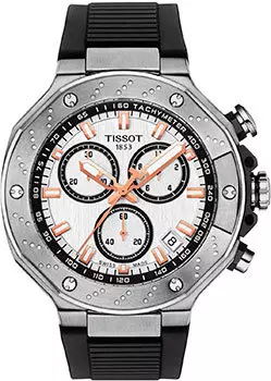 Швейцарские наручные мужские часы Tissot T141.417.17.011.00. Коллекция T-Race