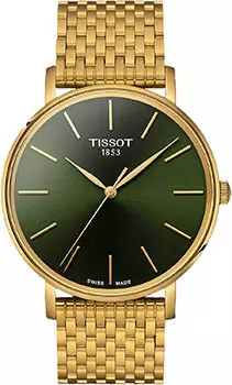 Швейцарские наручные мужские часы Tissot T143.410.33.091.00. Коллекция Everytime