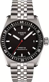 Швейцарские наручные мужские часы Tissot T149.407.11.051.00. Коллекция PR516