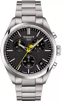 Швейцарские наручные мужские часы Tissot T150.417.11.051.00. Коллекция PR 100