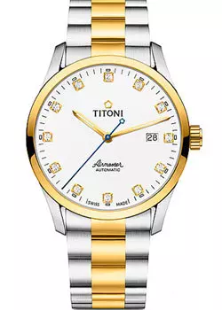 Швейцарские наручные мужские часы Titoni 83743-SY-582. Коллекция Airmaster