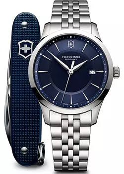 Швейцарские наручные мужские часы Victorinox Swiss Army 241802.1. Коллекция Alliance
