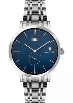 Швейцарские наручные мужские часы Wainer WA.01881D. Коллекция Classic