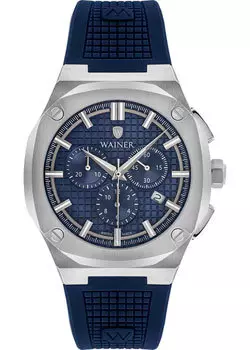 Швейцарские наручные мужские часы Wainer WA.10200C. Коллекция Wall Street