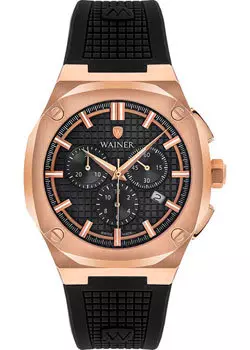 Швейцарские наручные мужские часы Wainer WA.10200D. Коллекция Wall Street