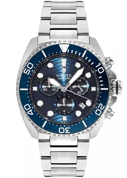 Швейцарские наручные мужские часы Wainer WA.10300B. Коллекция Classic