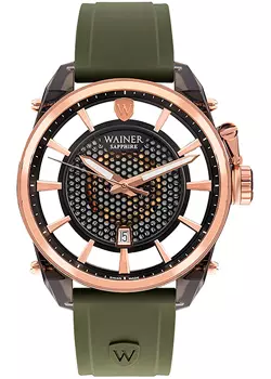 Швейцарские наручные мужские часы Wainer WA.11200B. Коллекция Iconic