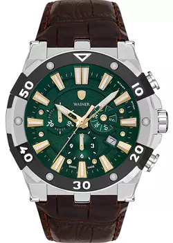 Швейцарские наручные мужские часы Wainer WA.14000C. Коллекция Trio