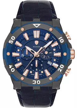 Швейцарские наручные мужские часы Wainer WA.14000F. Коллекция Trio