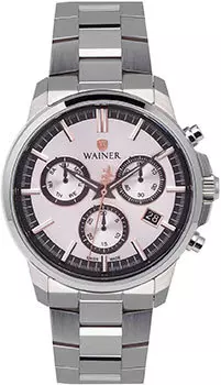 Швейцарские наручные мужские часы Wainer WA.16200E. Коллекция Wall Street