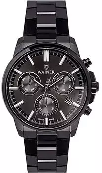 Швейцарские наручные мужские часы Wainer WA.16200F. Коллекция Wall Street