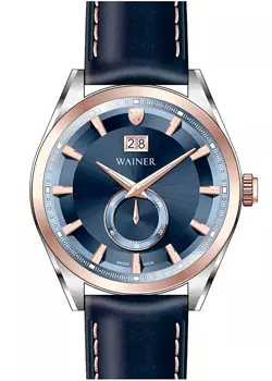 Швейцарские наручные мужские часы Wainer WA.17100B. Коллекция Classic