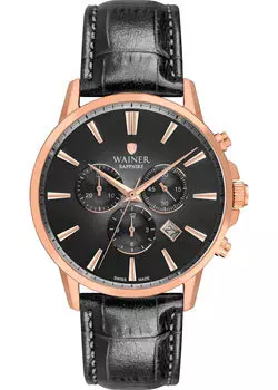 Швейцарские наручные мужские часы Wainer WA.19344B. Коллекция Bach