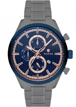 Швейцарские наручные мужские часы Wainer WA.19388F. Коллекция Classic