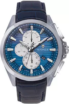 Швейцарские наручные мужские часы Wainer WA.19400E. Коллекция Wall Street