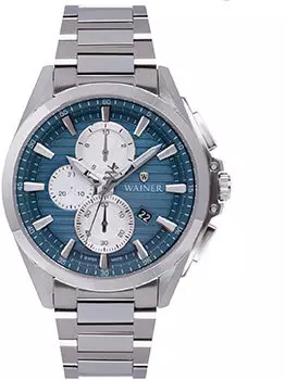 Швейцарские наручные мужские часы Wainer WA.19401A. Коллекция Wall Street