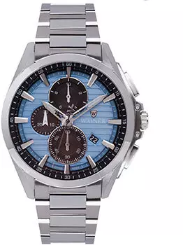 Швейцарские наручные мужские часы Wainer WA.19401B. Коллекция Wall Street