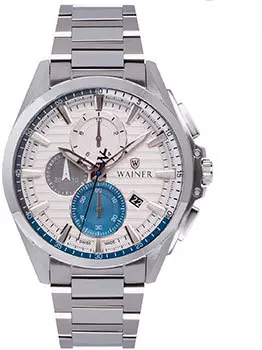 Швейцарские наручные мужские часы Wainer WA.19401C. Коллекция Wall Street