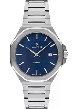 Швейцарские наручные мужские часы Wainer WA.19777C. Коллекция Classic