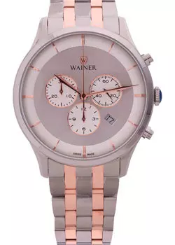 Швейцарские наручные мужские часы Wainer WA.19911C. Коллекция Bach