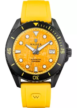 Швейцарские наручные мужские часы Wainer WA.25110B. Коллекция Automatic