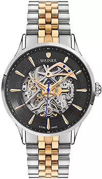 Швейцарские наручные мужские часы Wainer WA.25705C. Коллекция Automatic