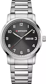 Швейцарские наручные мужские часы Wenger 01.1541.119. Коллекция Attitude Heritage