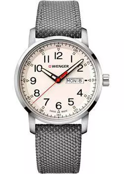 Швейцарские наручные мужские часы Wenger 01.1541.106. Коллекция Attitude
