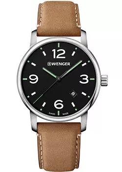 Швейцарские наручные мужские часы Wenger 01.1741.117. Коллекция Urban Metropolitan