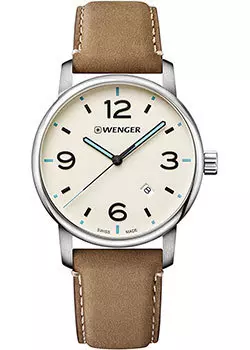 Швейцарские наручные мужские часы Wenger 01.1741.120. Коллекция Urban Metropolitan